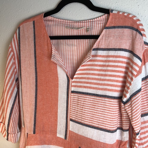 Soft Surroundings dress oversized pockets in front & back size medium lined - Picture 2 of 8